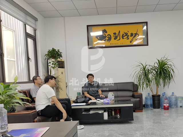 客戶來我廠實地考察了解玉米芯红豆视频app下载機